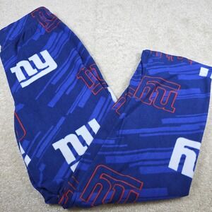NFL Team Apparel New York Giants Pajama Pants Mens Blue M Sleepwear Football‎